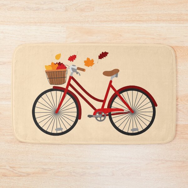 Item preview, Autumn Bike (Red) designed and sold by Arianna Khalil.