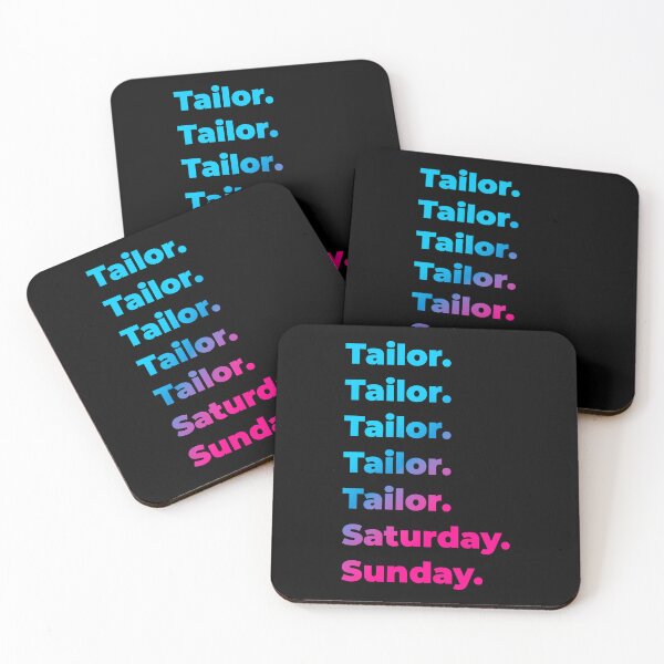 Item preview, Tailor. Saturday. Sunday. designed and sold by SVPOD.