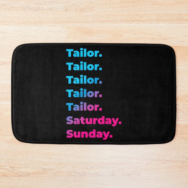 Item preview, Tailor. Saturday. Sunday. designed and sold by SVPOD.