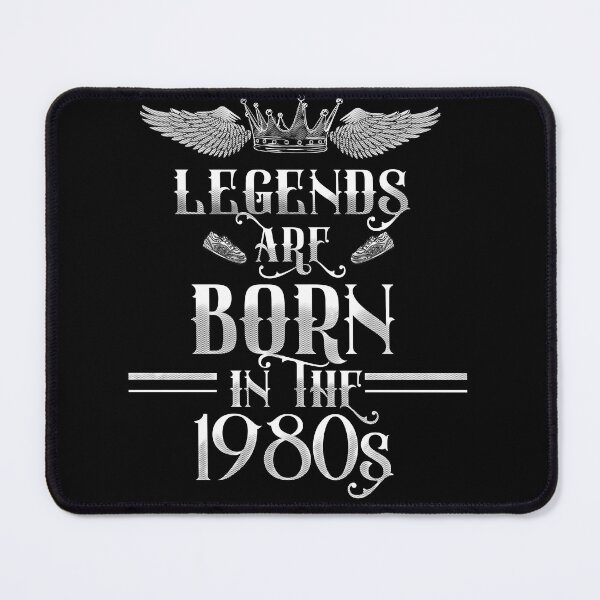 Item preview, Legends are born in the 1980s, born in the 80s, 80s baby, retro style, vintage original parts designed and sold by AW2 Designs.