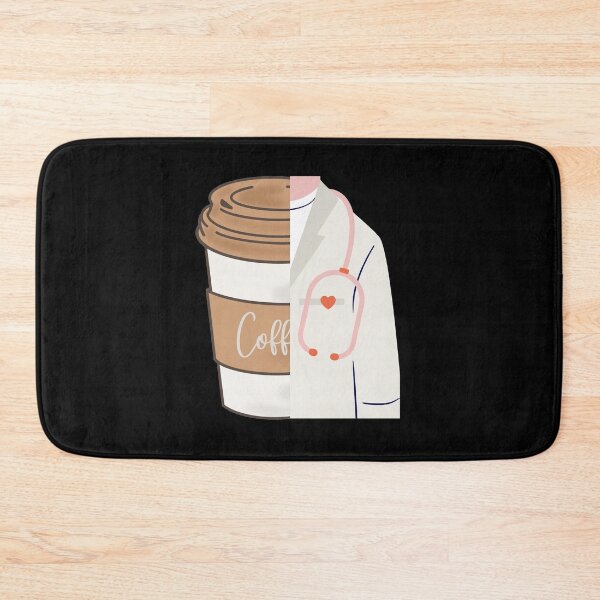 Item preview, Half Coffee Half Nurse designed and sold by ImaginedCo.