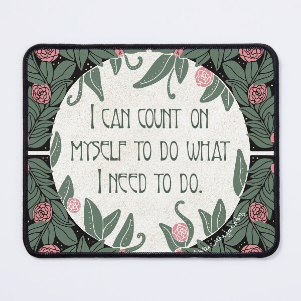 Item preview, I can count on myself designed and sold by AmberMaeJacobs.