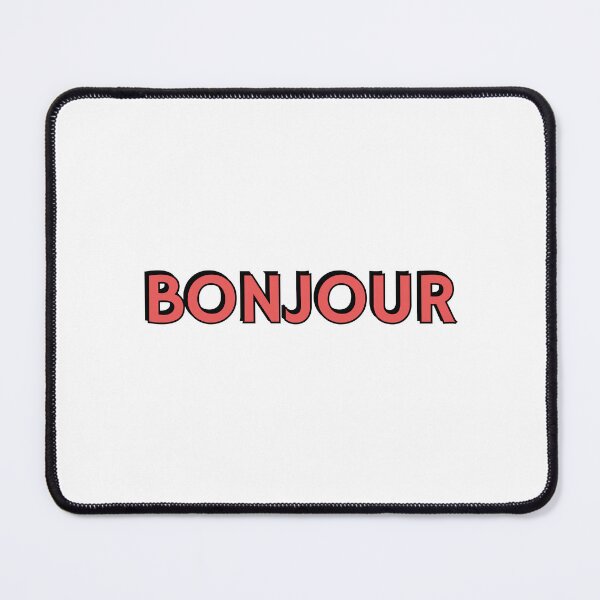 Item preview, BONJOUR - French for good day, good morning designed and sold by Inspirationmotivation.