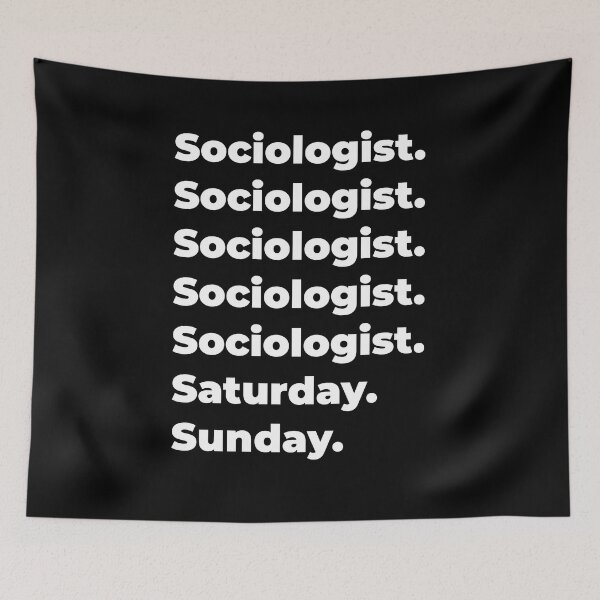 Item preview, Sociologist saturday and sunday designed and sold by SVPOD.