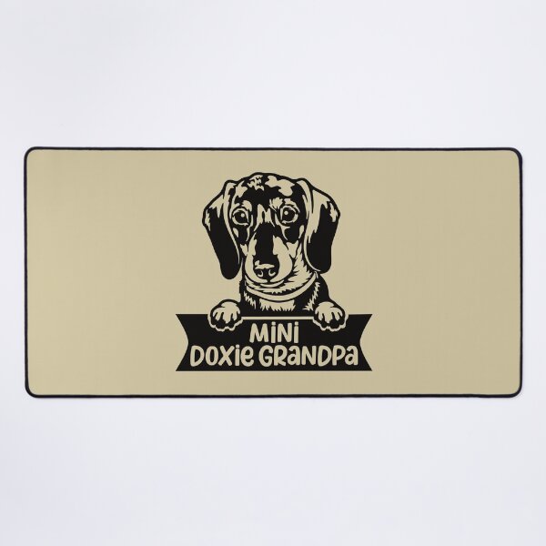 Item preview, Mini Doxie Grandpa - Miniature Dachshund  designed and sold by DebbisPalette.