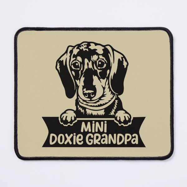 Item preview, Mini Doxie Grandpa - Miniature Dachshund  designed and sold by DebbisPalette.