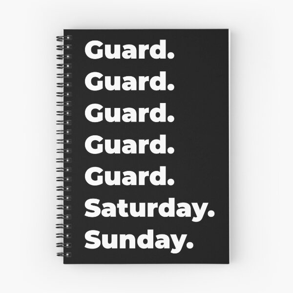 Item preview, Guard saturday and sunday designed and sold by SVPOD.