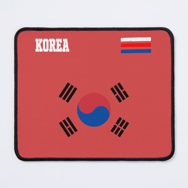 Item preview, South Korea Flag with Retro Korean National Colors designed and sold by MrEddie10.