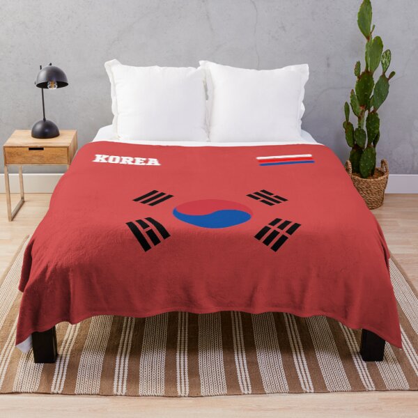 Item preview, South Korea Flag with Retro Korean National Colors designed and sold by MrEddie10.
