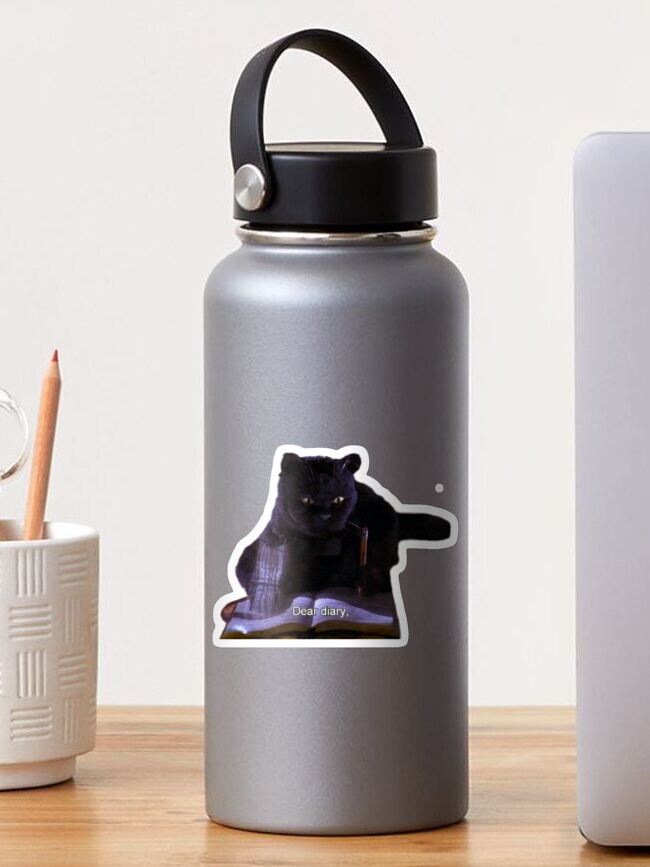 Thumbnail 1 von 3, Sticker, Salem „Liebes Tagebuch“ designt und verkauft von bellasticks.