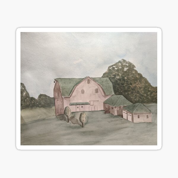 Green Farm Sticker