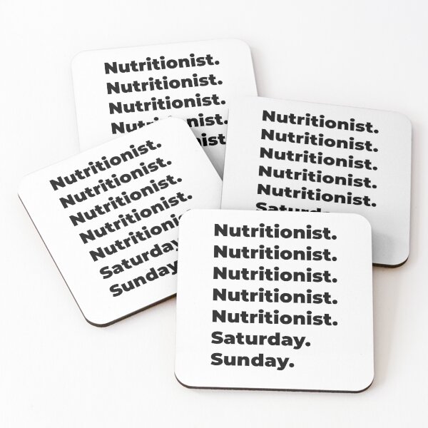 Item preview, Nutritionist funny workweek designed and sold by SVPOD.