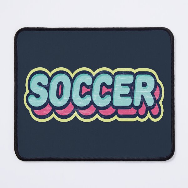 Item preview, Soccer Sticker Style text designed and sold by Numero14.