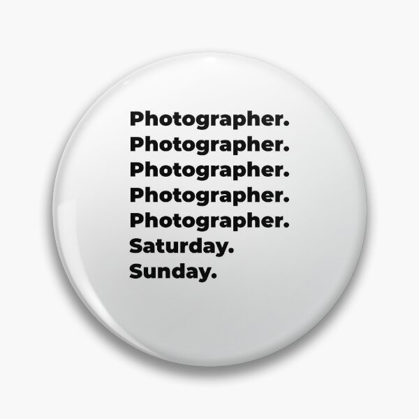 Item preview, Photographer funny workweek designed and sold by SVPOD.