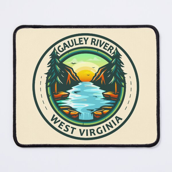 Item preview, Gauley River West Virginia Badge designed and sold by KrisSidDesigns.