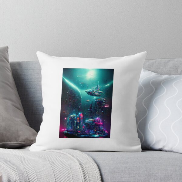 Item preview, Cyberpunk Space City designed and sold by EzraRogers.