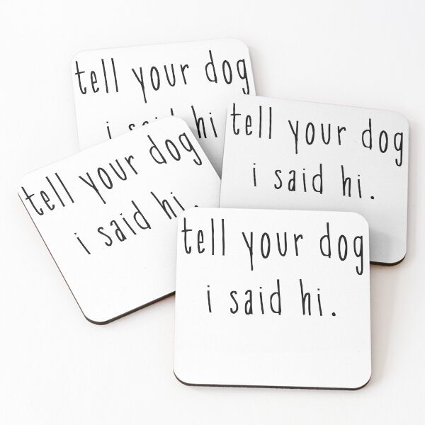 Item preview, hi dog designed and sold by DesignsbyMelB.