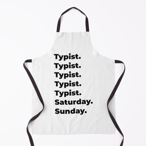 Item preview, Typist funny workweek designed and sold by SVPOD.