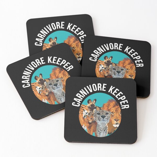 Item preview, Carnivore Keeper, Carnivore Keeper Illustration – Wildlife Zookeeper Art for Big Cat & Predator Lovers designed and sold by PrettylittlepastelUk.