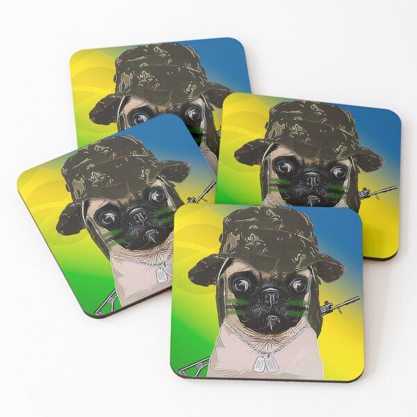 Item preview, Brazilian Soldier Pug designed and sold by L'art Designs.