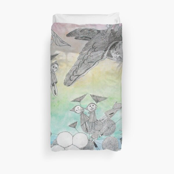 Night Stalkers at Dusk Duvet Cover