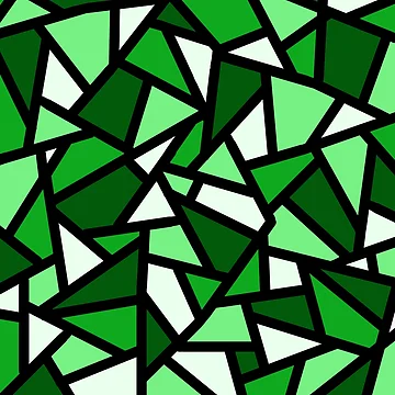 Artwork thumbnail, Pattern green!! by Rtsartmania