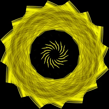 Artwork thumbnail, Yellow sun by Meo Design