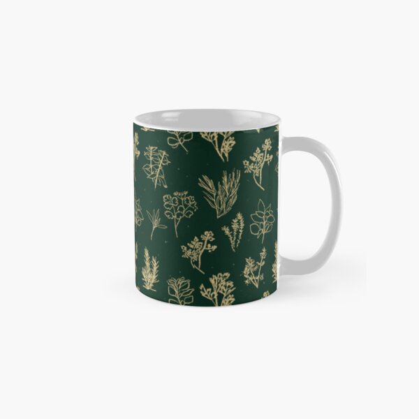 Item preview, Herb Pattern Green designed and sold by Aether-and-Ivy.