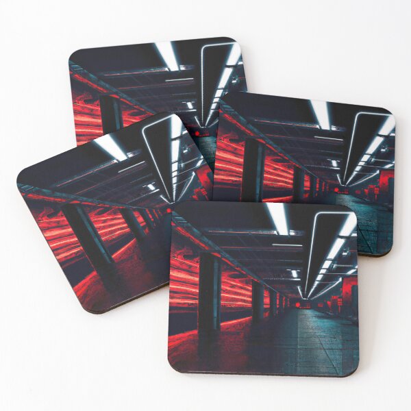 Item preview, Evil Cyberpunk Subway Train Station - AI Generated Art designed and sold by Vault256.