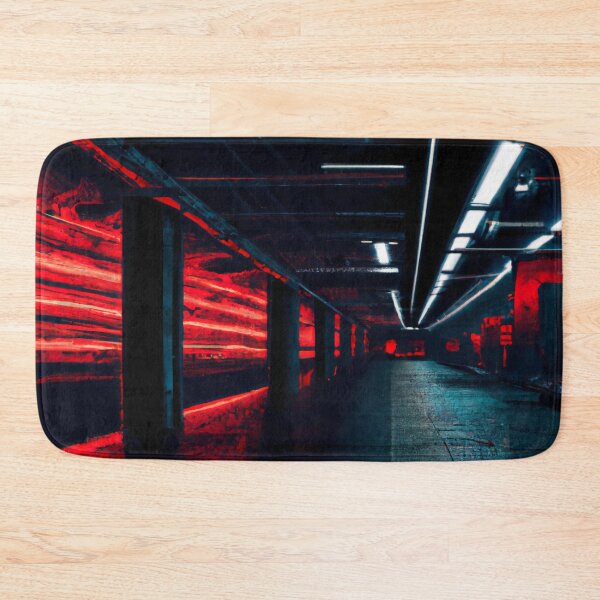 Item preview, Evil Cyberpunk Subway Train Station - AI Generated Art designed and sold by Vault256.