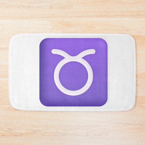 Artikelvorschau, Stier Symbol Emoji - groß entworfen und verkauft von abroadDesigns.