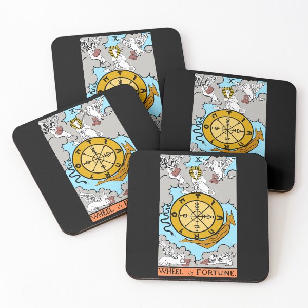 Item preview, Wheel Of Fortune Tarot Card designed and sold by sweet-chaos101.