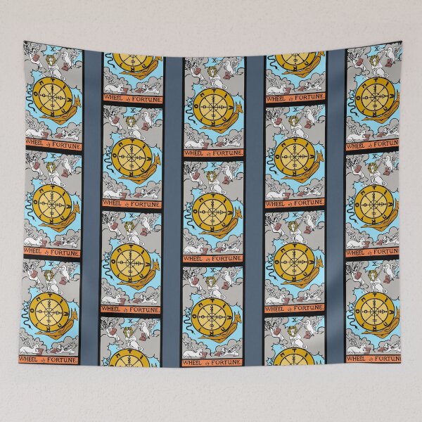 Item preview, Wheel Of Fortune Tarot Card designed and sold by sweet-chaos101.