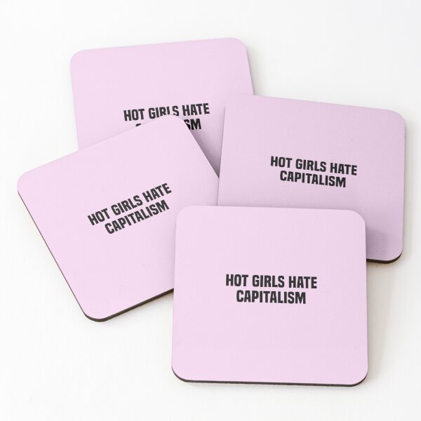 Item preview, girls hate capitalism designed and sold by Cute Shark.