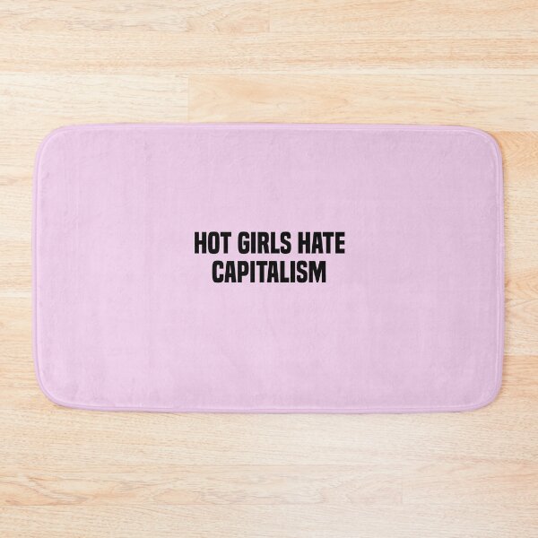 Item preview, girls hate capitalism designed and sold by Cute Shark.