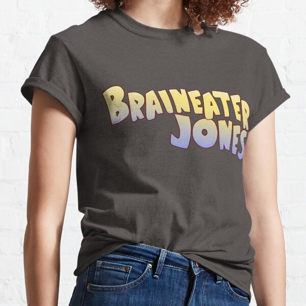 Braineater Jones Dark Gray Design Classic T-Shirt