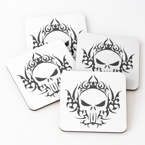 Item preview, skull tribal designed and sold by ashran.