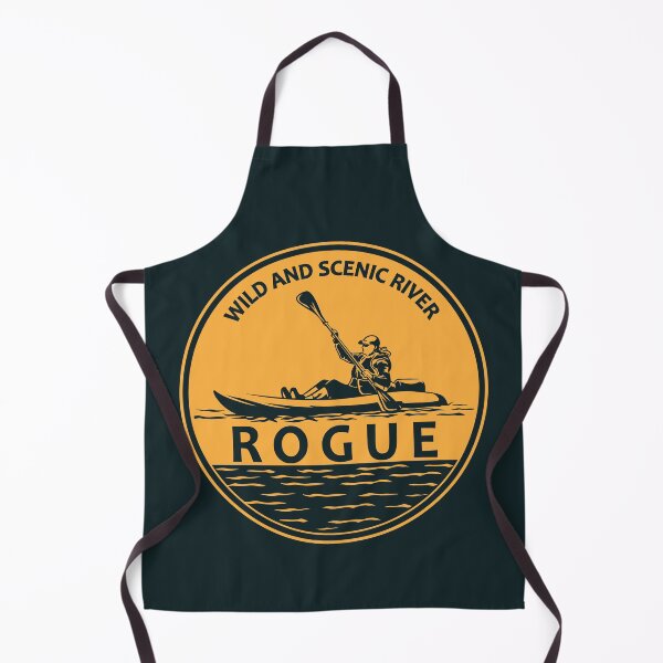 Item preview, Rogue Wild and Scenic River Kayaking Badge designed and sold by KrisSidDesigns.