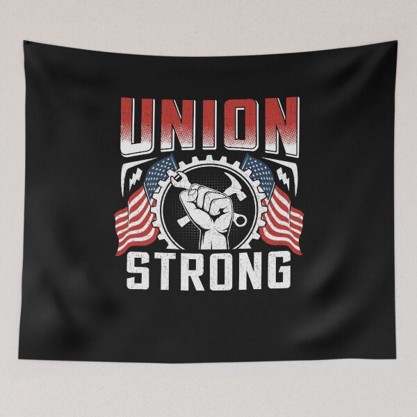 Item preview, Union Strong American Flag Labor Day designed and sold by Best Designer.