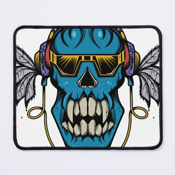 Item preview, Skull sticker printing designed and sold by YAZEEDBASH.