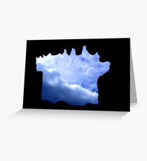 Looking Through Greeting Card