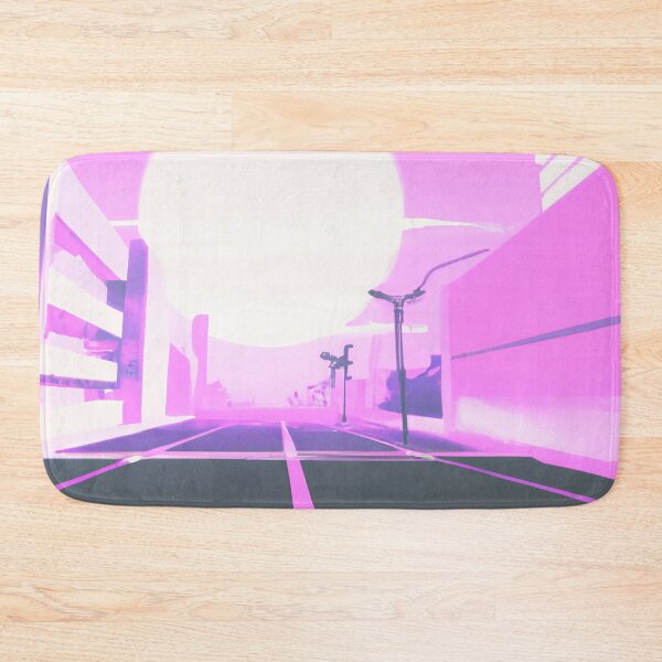 Item preview, Easy Breezy Vaporwave Street City Sunset - AI Generated Art designed and sold by Vault256.