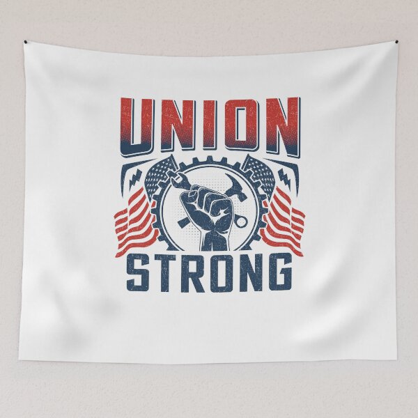 Item preview, Union Strong American Flag Labor Day designed and sold by Best Designer.
