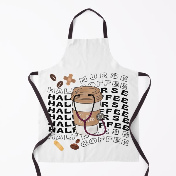 Item preview, Half Coffee Half Nurse designed and sold by ImaginedCo.