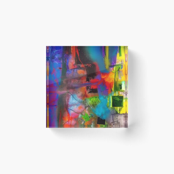 Item preview, Cool painting abstract expressionism designed and sold by CattlettArt.