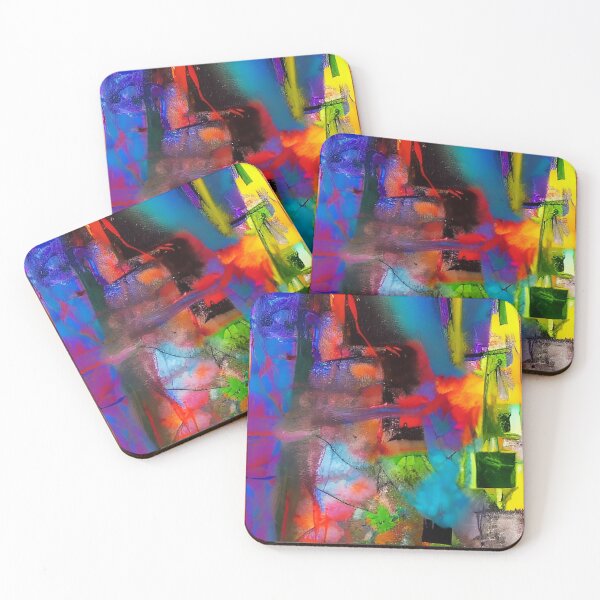 Item preview, Cool painting abstract expressionism designed and sold by CattlettArt.