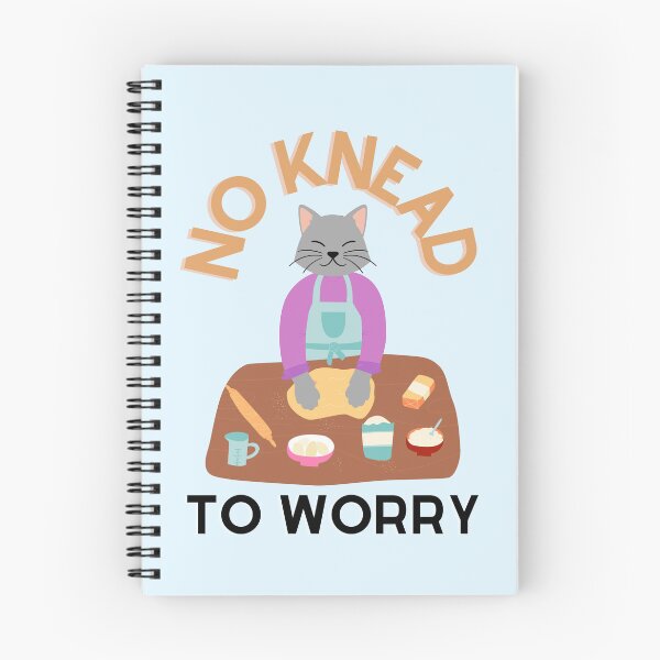Item preview, No Knead To Worry Funny Kitten Kitty Cat Making Biscuits designed and sold by Thomas Dossman.