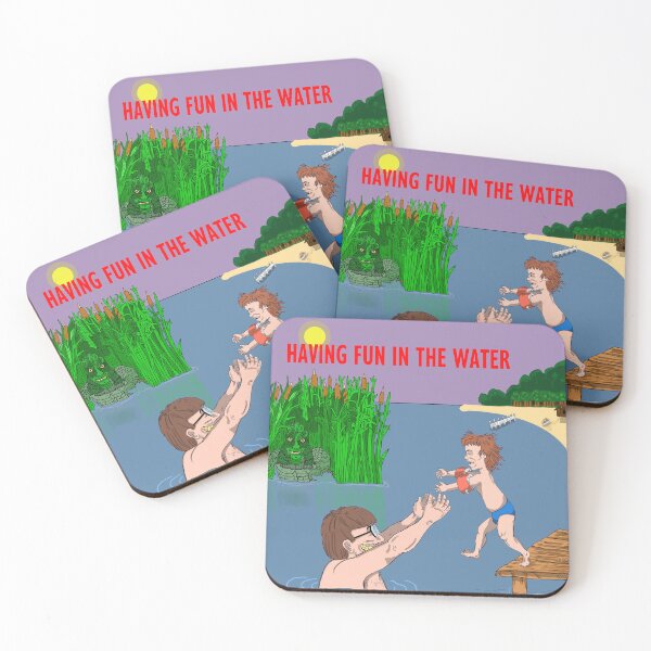Item preview, Having fun in the water designed and sold by AyseAkcay.