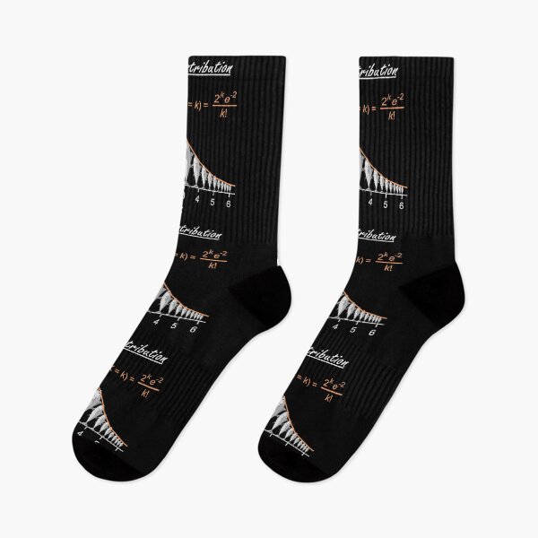 Item preview, Poisson distribution - The probability of fish! (on black) designed and sold by Groenendijk.