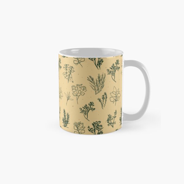 Item preview, Herb Pattern Beige designed and sold by Aether-and-Ivy.